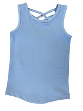 Load image into Gallery viewer, Blue Active Wear Tank by Swoon Baby
