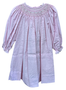 Pink Corduroy Dress by Petit Bebe