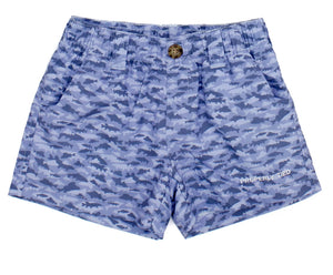 Deep Sea Camo Mallard Shorts by Properly Tied