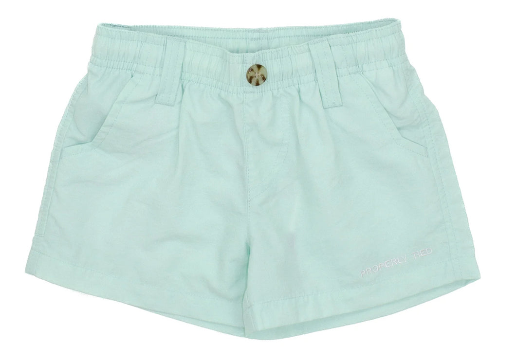 Mint Mallard Shorts by Properly Tied