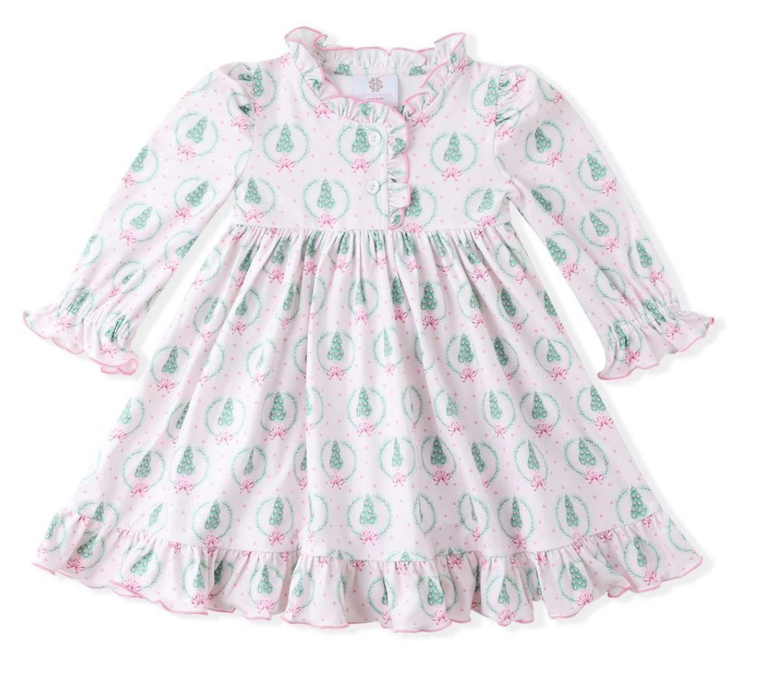 Christmas Trees Play Butterknit Dress by Swoon Kids