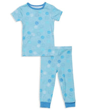 Load image into Gallery viewer, Blue Smiles PJ Set by Magnetic Me
