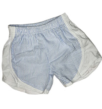 Load image into Gallery viewer, Blue Seersucker Athletic Shorts
