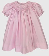 Load image into Gallery viewer, Smocked Pink Dress by Petit Ami
