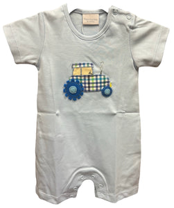 Tractor Days Romper by Squiggles