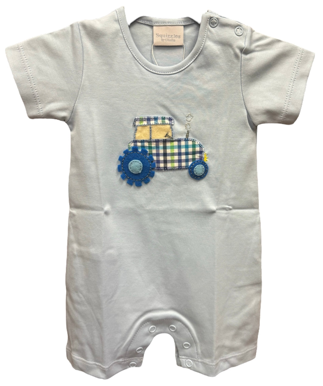 Tractor Days Romper by Squiggles