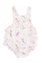 Load image into Gallery viewer, Mermaids Ruffle Sunsuit by Angel Dear
