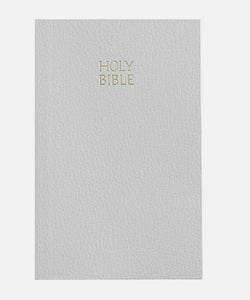 White Linen Keepsake Baby Bible