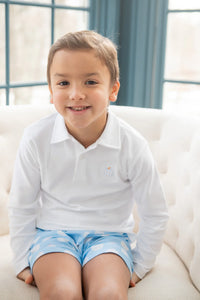 PREORDER: Blue Pumpkins Conrad Knit Short by James & Lottie (SHORT ONLY)