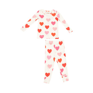 Big Hearts PJ Set by Angel Dear