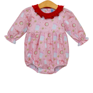 Milk & Cookies Ruffle Bubble by Trotter Street