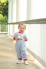 Load image into Gallery viewer, Construction Christmas Romper by Trotter Street
