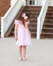 Load image into Gallery viewer, Pink Flutter Sleeve Dress by Jellybean
