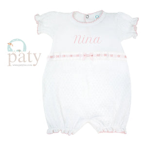 Pink Eyelet Ribbon Bubble by Paty