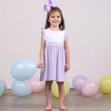 Load image into Gallery viewer, Lavender Stripe Dress by Jellybean

