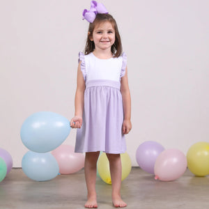 Lavender Stripe Dress by Jellybean