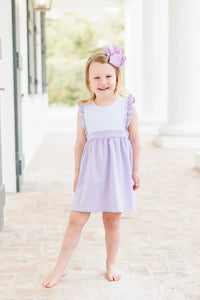 Lavender Stripe Dress by Jellybean