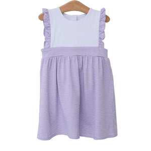 Lavender Stripe Dress by Jellybean