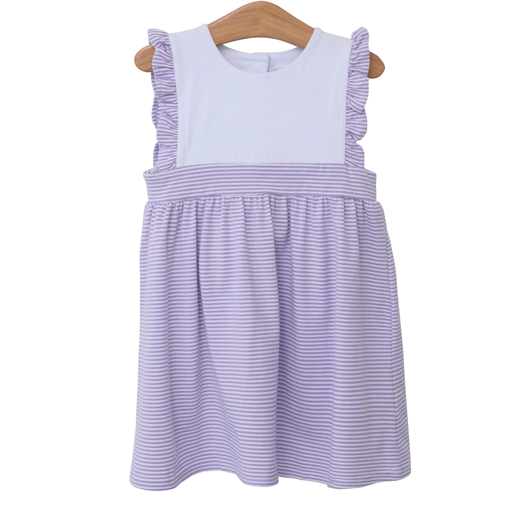 Lavender Stripe Dress by Jellybean