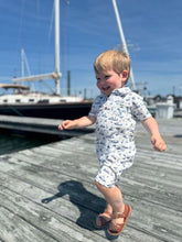 Load image into Gallery viewer, Boats Printed Romper by Me &amp; Henry
