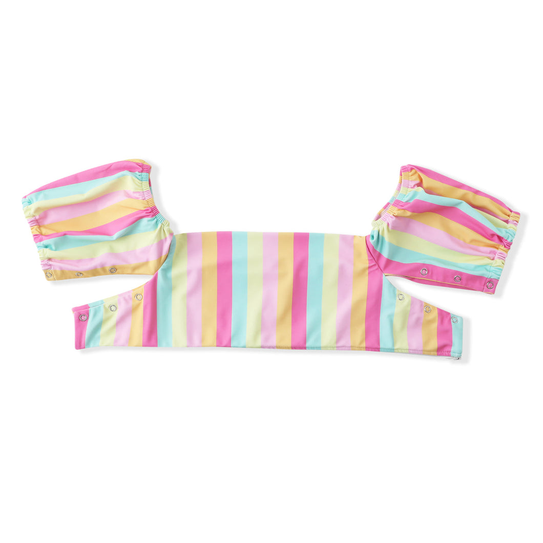 Rainbow Stripes Floatie Cover by Swoon Baby (ONE SIZE)