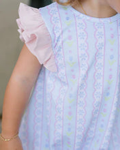 Load image into Gallery viewer, Blake Bubble Floral Scallop by James &amp; Lottie
