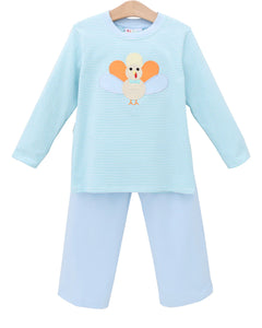 Pastel Turkey Pant Set by Smock Candy