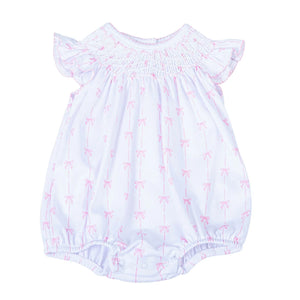 Amelia Smocked Bow Bubble by Magnolia Baby