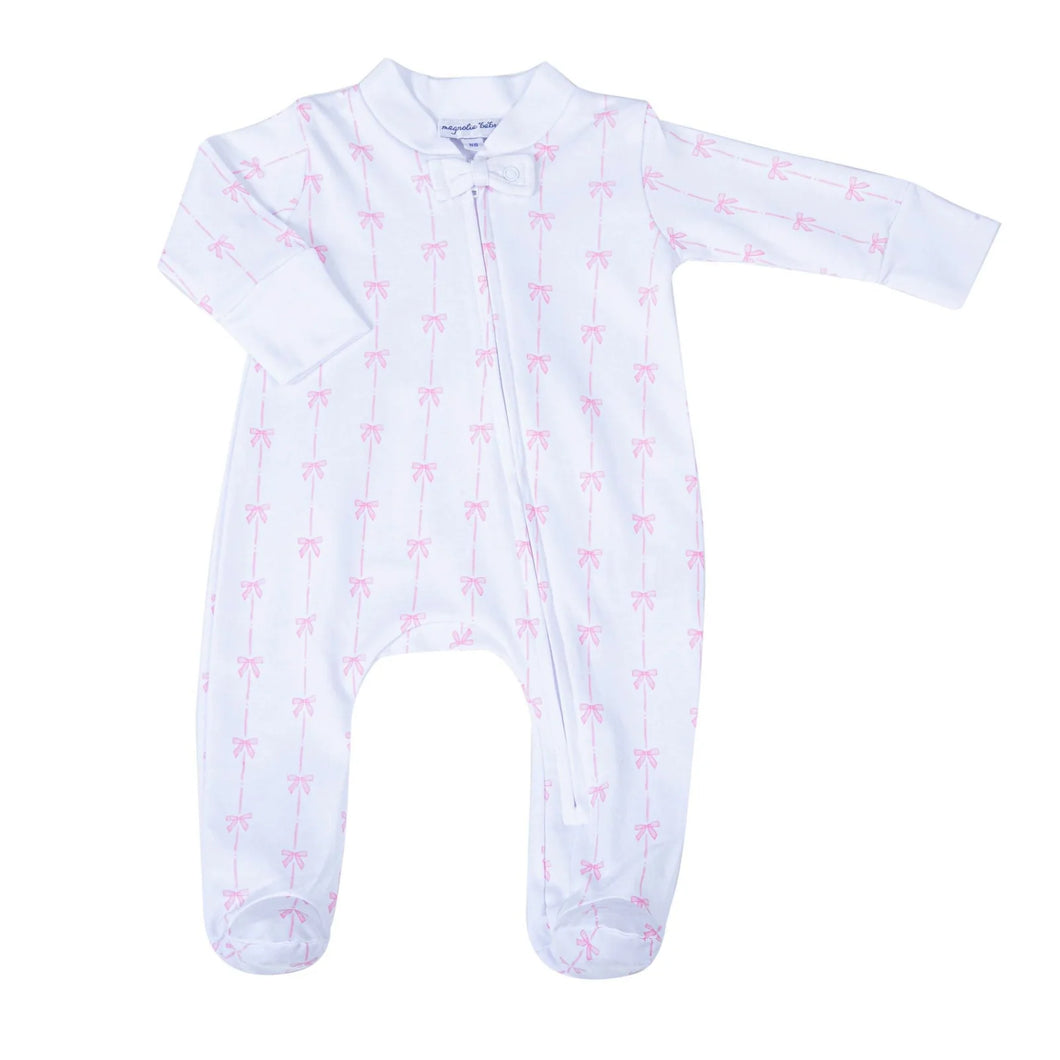 Amelia Bow Footie by Magnolia Baby