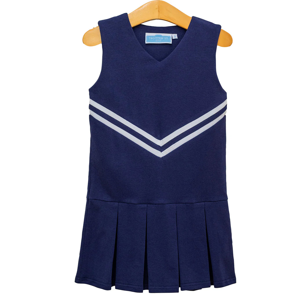Navy Cheer Uniform Dress by Trotter St.