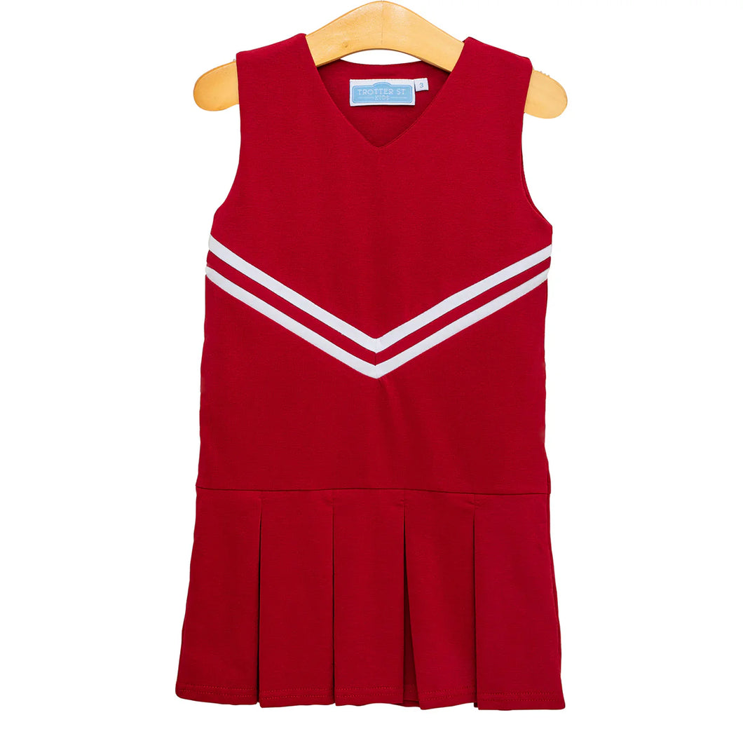 Crimson Cheer Uniform Dress by Trotter St.