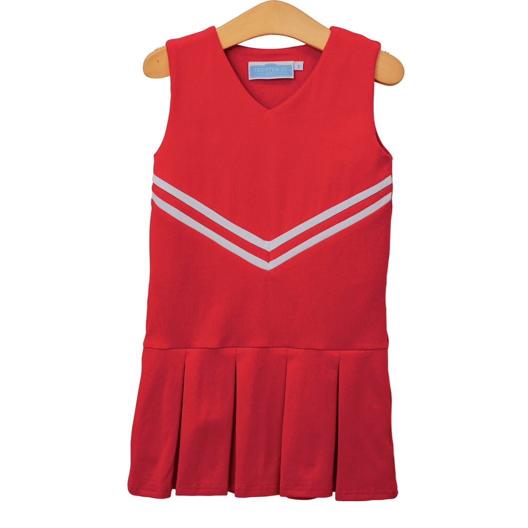 Red Cheer Uniform Dress by Trotter St.