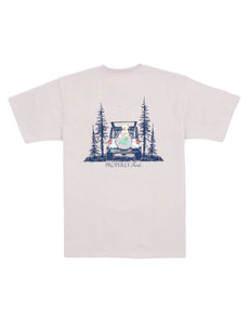 Catch A Ride SS Ice Grey TShirt by Properly Tied