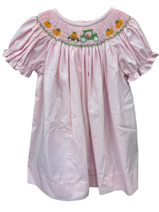 Pumpkin Tractor Smock Bishop by City Beautiful