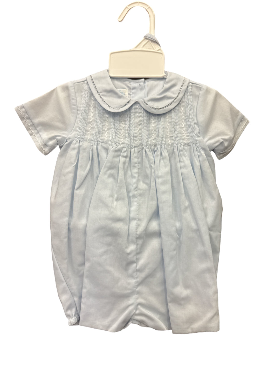 Blue Detail Romper by Petit Ami