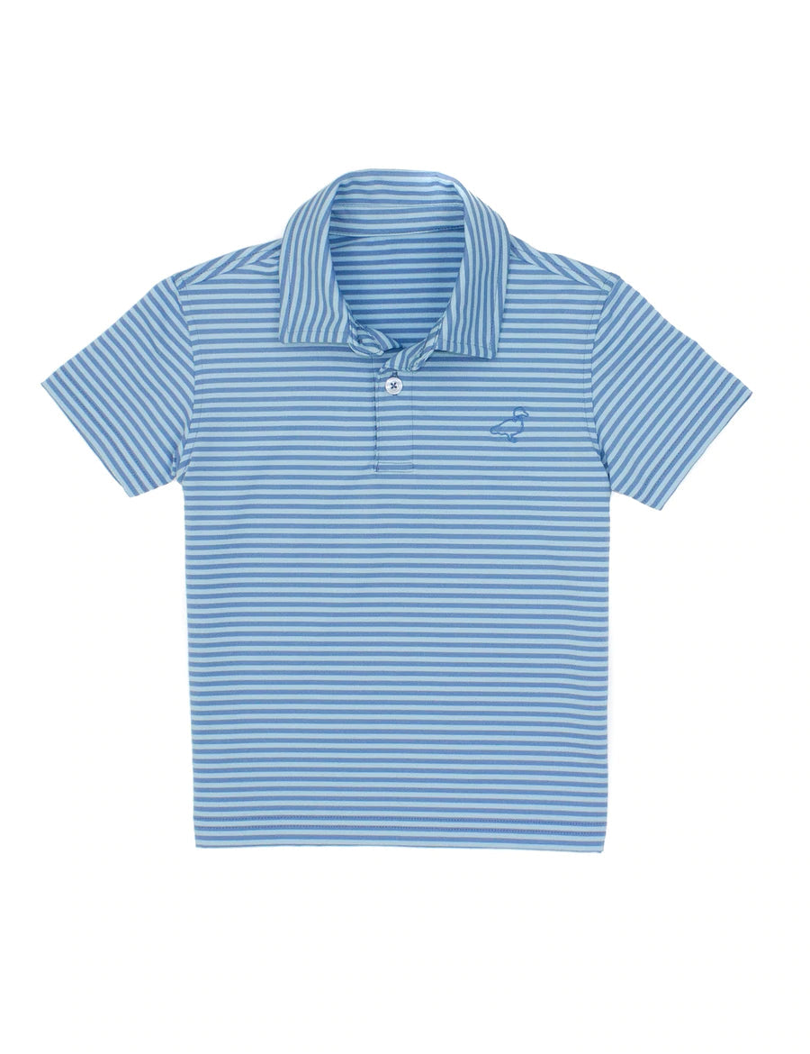 Aquatic Waverly Polo by Properly Tied