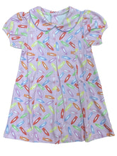 Load image into Gallery viewer, Back To School Penny Pleat Dress by James &amp; Lottie
