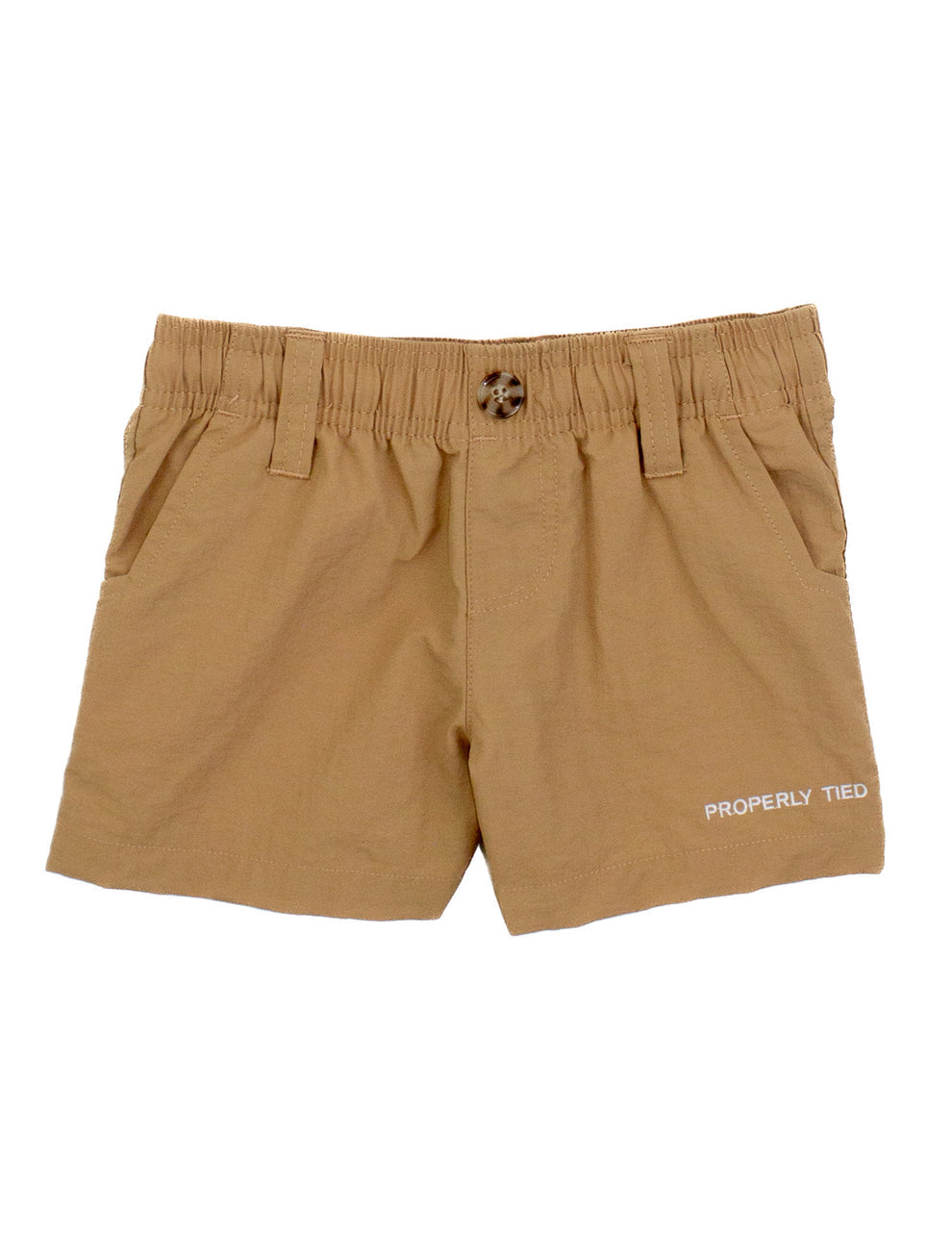 Camel Boys Mallard Shorts by Properly Tied