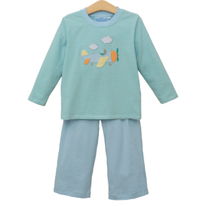 Airplane Pants Set by Trotter Street