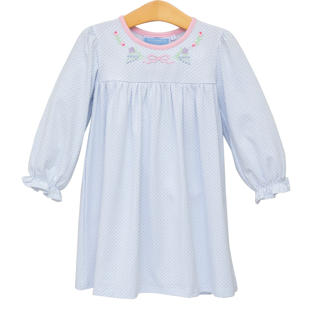Floral Embroidery Dress by Trotter Street