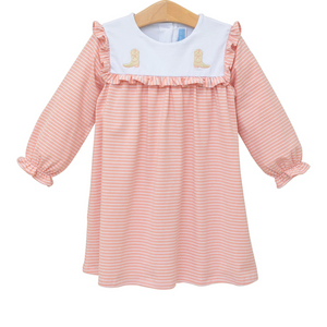 Boots Embroidery Dress by Trotter Street
