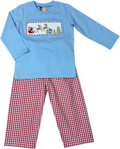 Santa's Coming Boys Pant Set by Banana Split