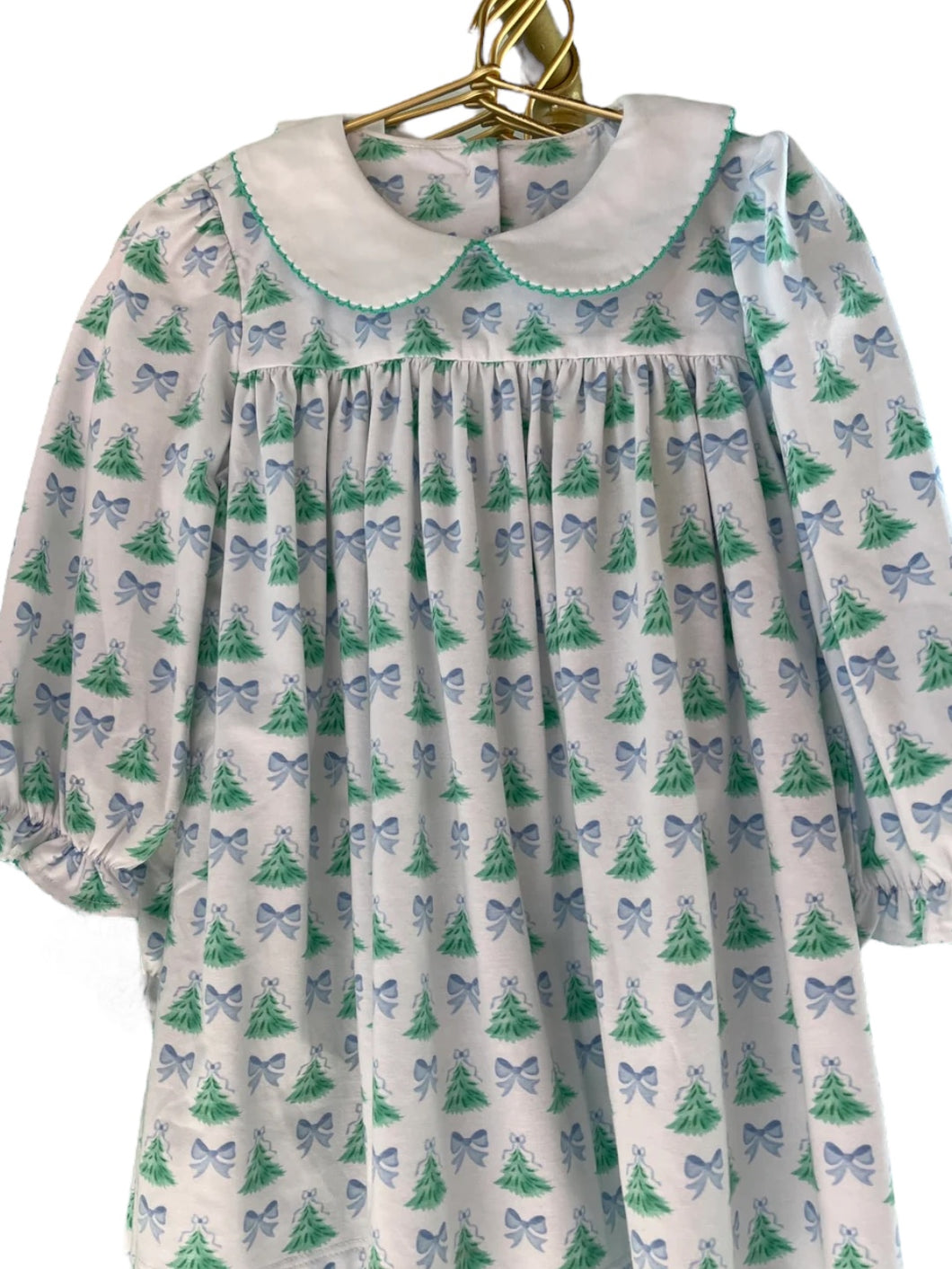 Christmas Tree & Bows Dress by Three Sisters