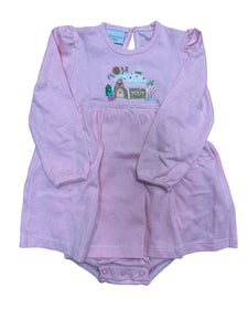 Sugar Plum House Skirted Bubble by Squiggles
