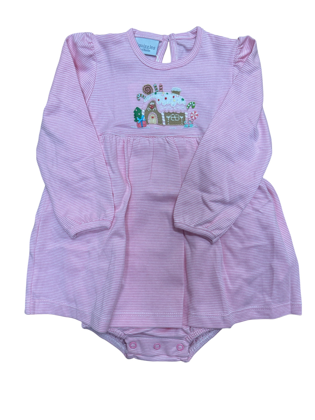 Sugar Plum House Skirted Bubble by Squiggles