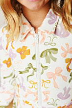 Load image into Gallery viewer, Bow Collar LS Tennis Dress by Swoon Baby
