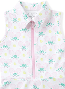 Racquet Collar Tennis Dress by Swoon Baby