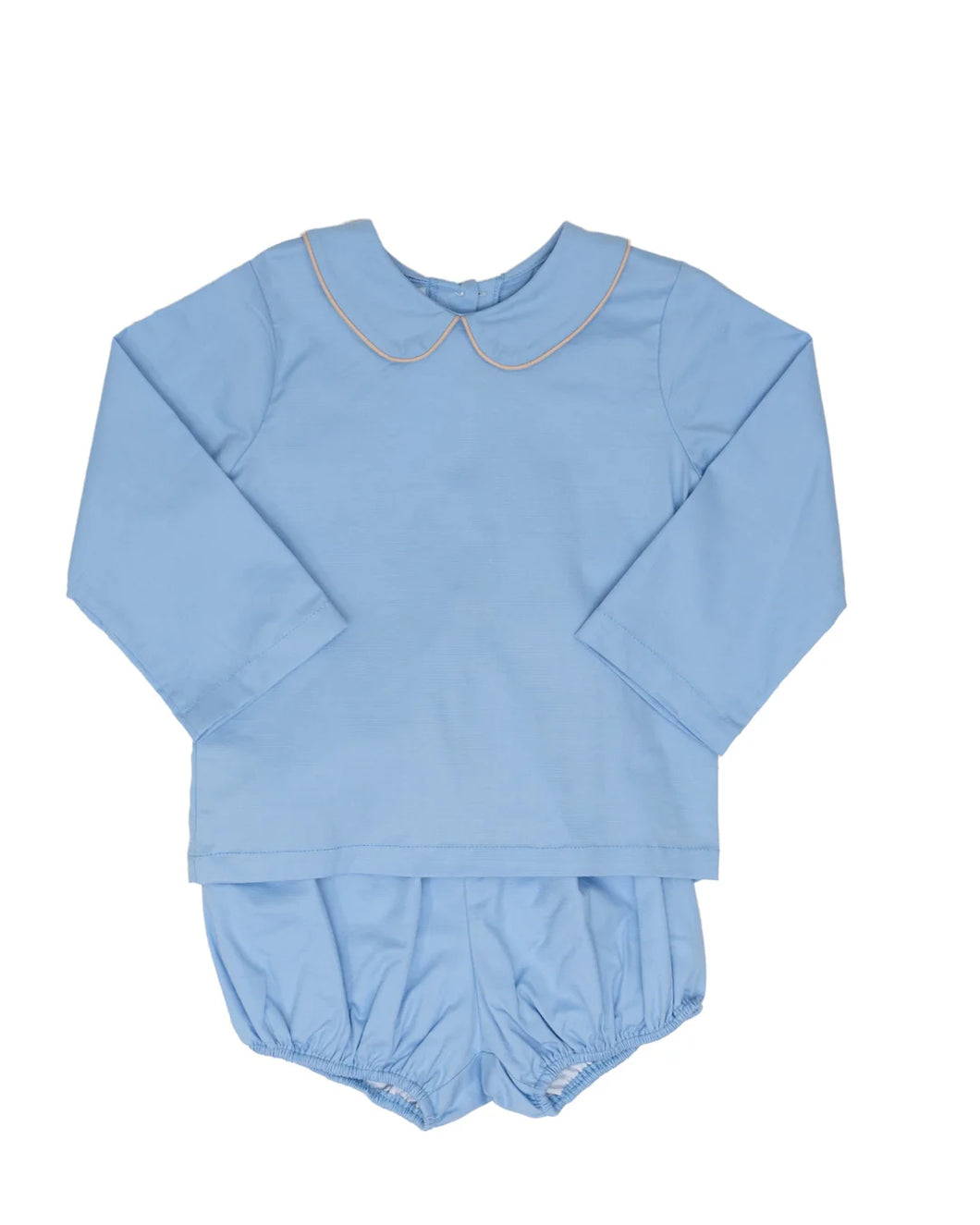 Blue w/ Tan Gabriel Bloomer Set