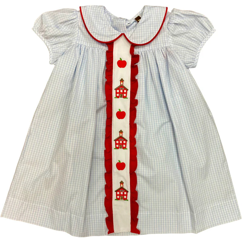 Back To School Embroidered Dress by Banana Split