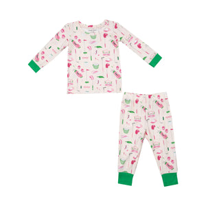 Golf Cart Pink LS Set by Angel Dear